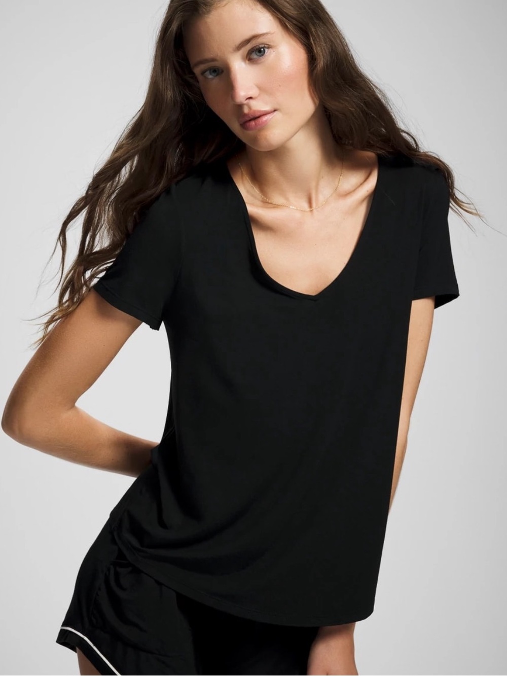 Soma Cool Nights Short Sleeve pajama tee